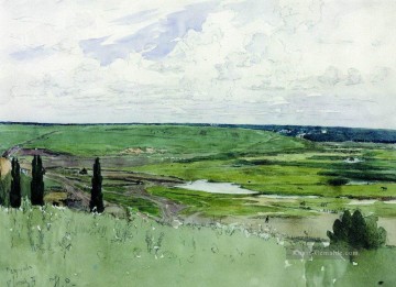 Landschaft in der Nähe von chuguevo Ilya Repin Ölgemälde